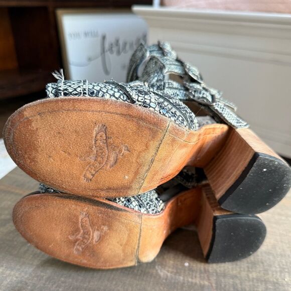 FREEBIRD Zane in Green Snake Multi - Picture 4 of 4